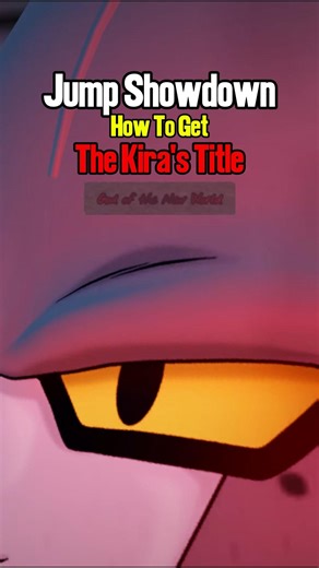 Jump Showdown | How To Get The Kira's Title#JumpShowdown #roblox #deathnote #kira #fyp