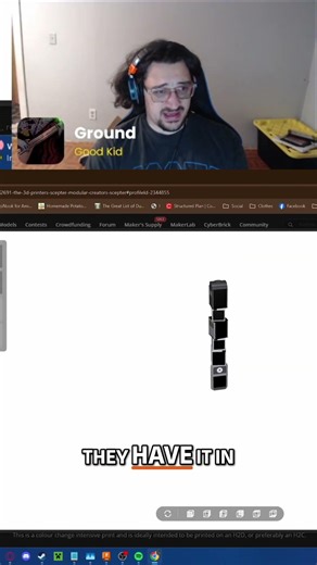 3D Print Coolest Scepters: A Modular Creator's Dream! #shorts