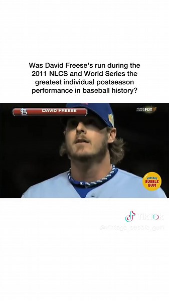 David Freese's Legendary 2011 Postseason Performance