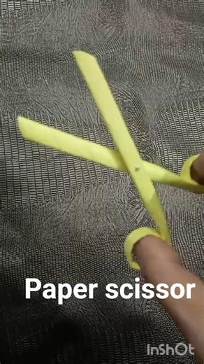 ✂️DIY Origami Scissors ✂ paper craft ideas #paper craft #ytshorts #scissors #ideas #craft #trending