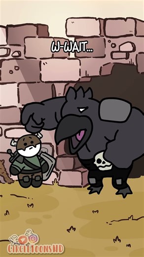 When the boss finds out he's been farmed by @CircleToonsHD #funny #meme #minecraft #game #hilario...