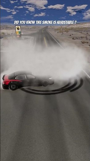 Did you Know you can adjust the Tire Smoke? #beamngdrive #beamng
