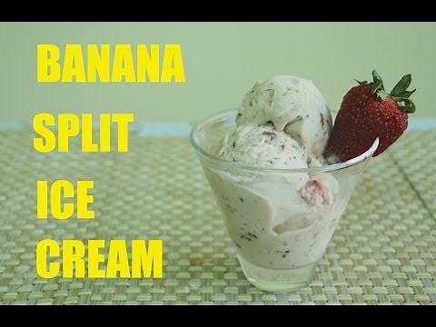 Ice Cream Recipes Banana Split