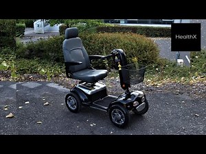 Sunrise Medical Sterling Diamond 8MPH Mobility Scooter Demonstration And Review