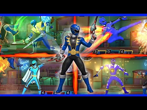 Super Megaforce Blue mod Game Play | Power Rangers Legacy Wars