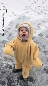 11K views · 158 reactions | Is there anything more special than your first snowfall? ❄️ | Metro | Facebook