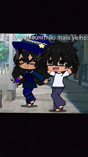 Eu e meu irmão da vida real:3, com o antes e o dps:3 #gacha #trend #gachalife #gachaclub