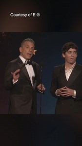 Marcello Hernández and Sebastian Maniscalco share their "ready to lose" face at the #CriticsChoiceAwards. | Rotten Tomatoes