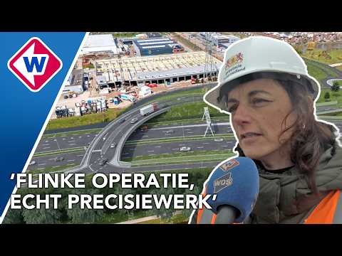 Provinciale weg gaat weer dicht, fly-over wordt geplaatst