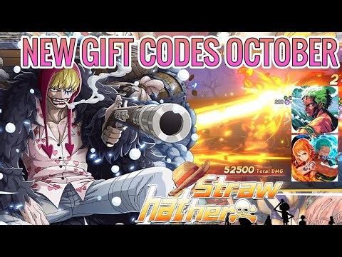 Straw Hat Hero | New Gift Code October | Plunder Wave Redeem Codes