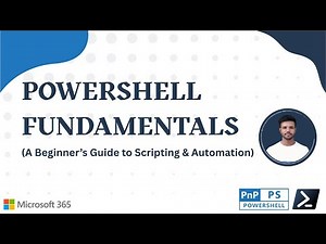 PnP PowerShell Series Ep1: PowerShell Basics