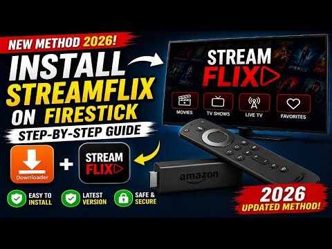 How to Install StreamFlix on FireStick (2026) 🔥 Step-by-Step Guide | New Working Method!
