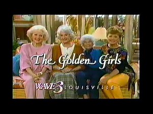 WAVE (NBC) "The Golden Girls" Bumper 1990