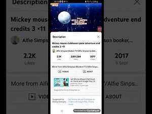 Disney Mickey Mouse Clubhouse Space Adventure Credits