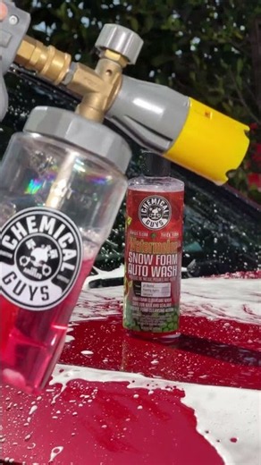 🍉 FOAM FRIDAY #chemicalguys #detailing #foam #exterior #diy #summer #viral #trending