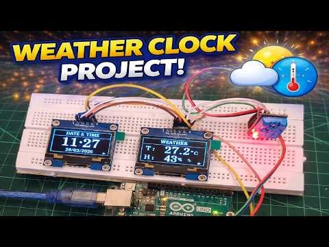 Weather Clock Project with OLED Display