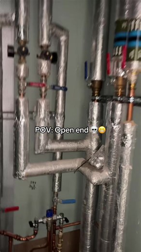 Plumber's Nightmare: Open Pipework Alert
