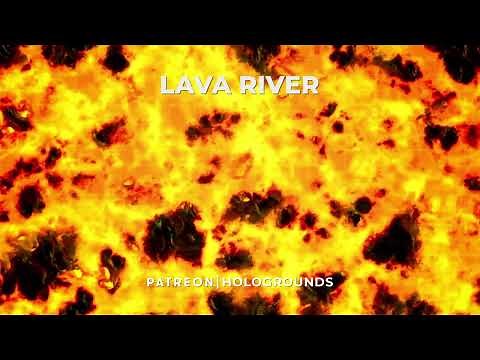 Lava River FREE Battlemap #dnd #ttrpg #battlemap