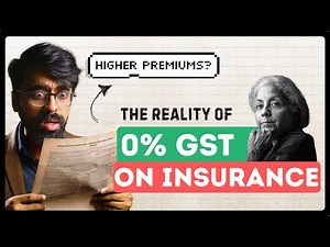 0% GST on Life/ Health Insurance Premiums, but you will PAY MORE!