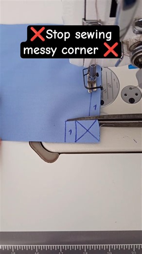 Stop Messy Corners!❌ Sew Bags Like a Pro🪡✨ watch this #sewing bags #diybag #sewing hacks