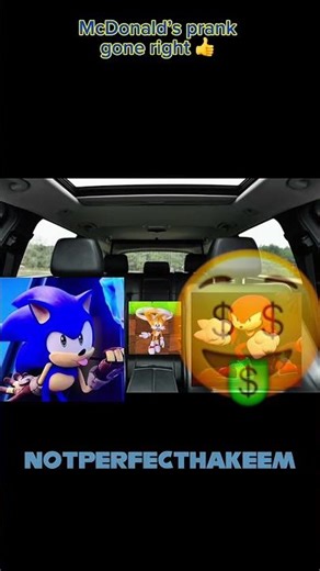 Drive Thru Prank #sonic #memes #sonicthehedgehog #silverthehedgehog #knucklestheechidna #tailsthefox