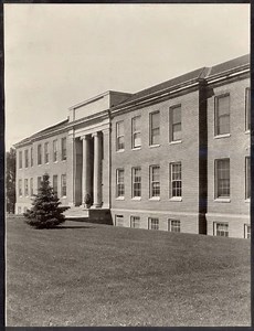 Frandsen Humanities building transformation over the years.