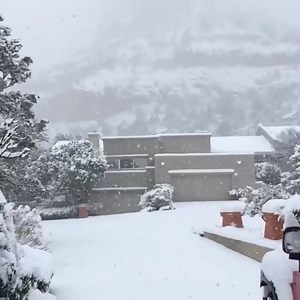 17K views · 738 reactions | A huge winter storm has hit northern Arizona. The high country is no longer red ...... it's white. | Sedona Arizona | Facebook