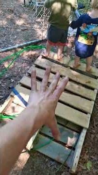 Trying to make a rabbit tractor #homestead