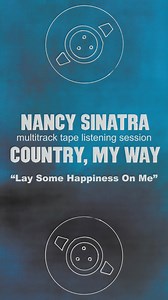 Join Hunter Lea as he explores the multitrack of Nancy’s recording of “Lay Some Happiness On Me” from Country, My Way. Preorder Light in the Attic Records’ definitive reissue from Nancy’s Bootique. Available 11/29. 👉nancysinatra.komi.io | Nancy Sinatra