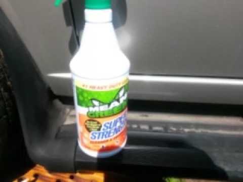 How to clean suv running boards