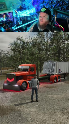 Check out this new peterbilt we have. #farmingsimulator25 #fs25 #fs25mods #farming #peterbilt