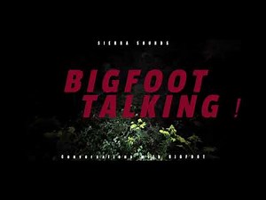 Bigfoot Talking Sierra Sounds Samurai Sounds by Ron Morehead 1971 | BIGFOOT ENCOUNTERS