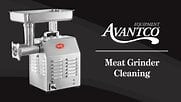 Avantco Meat Grinder: Cleaning Instructions Video | WebstaurantStore