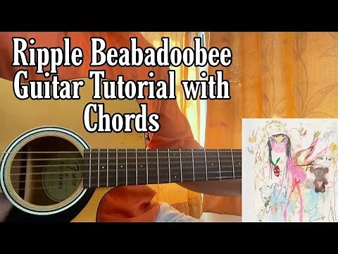 Beabadoobee - RIPPLES // Guitar Tutorial with Lesson, ACCURATE Chords