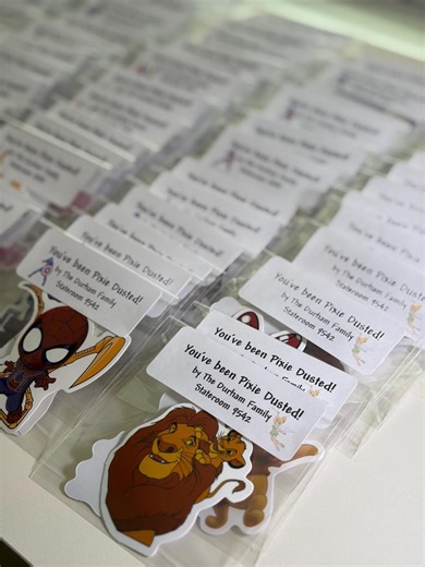 Personalized "pixie Dusted" Sticker Packs- Disney Cruise - Etsy