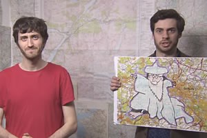 Berlin Wall - Maps With Gaps - British Comedy Guide