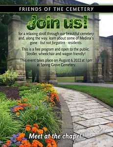 Medina cemetery historical walk