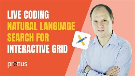 Live Coding: Natural Language Search for Interactive Grid | Pretius