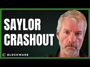 Michael Saylor CRASHOUT | Blockware Live 1.13.26