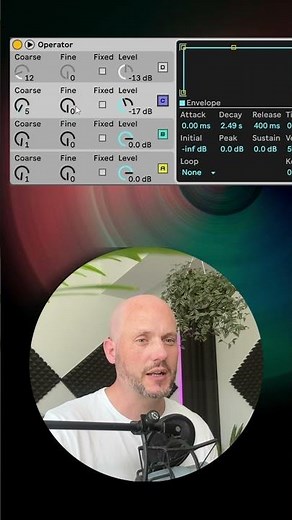 DRUM SYNTHESIS - UNIQUE LOW DRUM HIT IN ABLETON OPERATOR