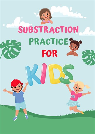 Printable Subtraction Workbook for Kids Ages 4-6 (digital Download) - Etsy