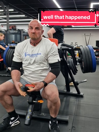 Last night's heaviest lift still getting used to this grip change but its going ok so far. #bodybuilder #gymtok #strong #fyp #shouldersworkout