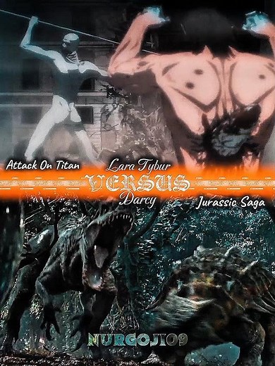 Warhammer Titan #vs Indominus Rex | #edit #attackontitanfinalseason #jurassicsaga #wisedit