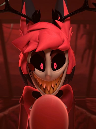 Stayed Gone but 3D!! #HazbinHotel #Alastor #Samilose #Samilosesal