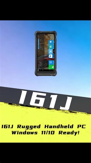 I61J Rugged Handheld PC: Capture, Scan, Connect! 8MP rear autofocus camera for high-res photos, 5MP front for video calls. Optional 2D module for fast scanning. 4G, dual-band WiFi, BT, and NFC cover all connection bases. IP65 & MIL-STD-810H, 4000mAh PD fast-charge battery!#CaptureAndScan #VideoCallReady #AllConnectionBases