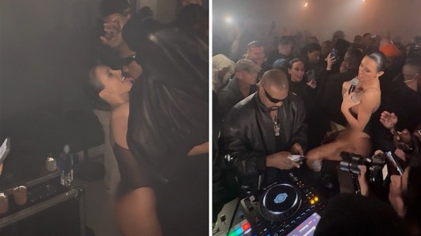 Kanye West and Bianca Censori Lick Each Other At Grammys After-Party