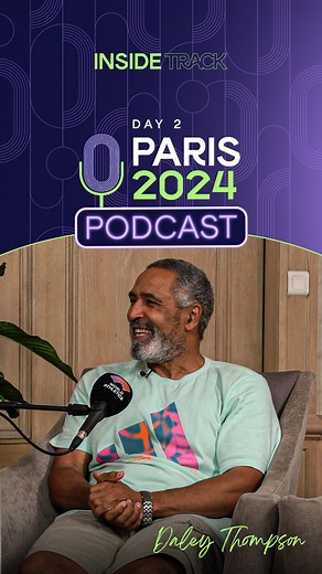 19K views · 178 reactions | @daley_thompson_cbe getting into the Olympic spirit﫶 Watch the full interview on Inside Track, YouTube, or listen on your favourite podcast provider. #Olympics #Paris2024 | World Athletics | Facebook
