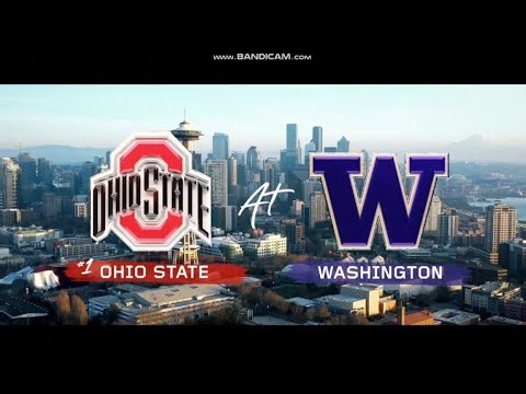BIG TEN on CBS intro | 1 Ohio State @ Washington | 9/27/2025