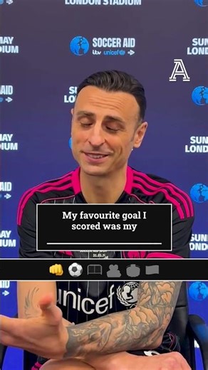 Dimitar Berbatov's Toughest Opponent Was... | #footballshorts #soccer