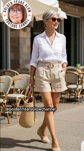 Stylish & Comfortable Shorts 👖🌿 | Fashion Over 60 ✨💖